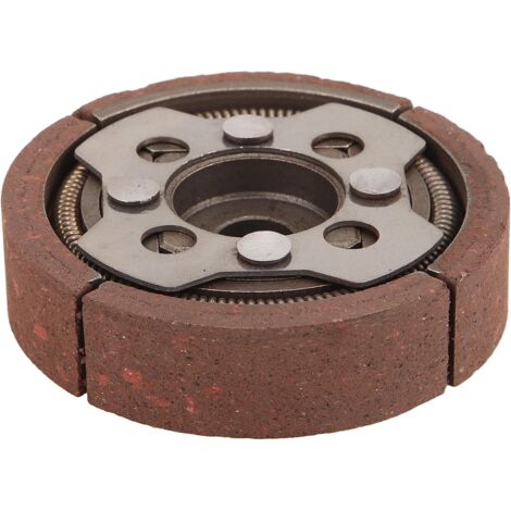 Embrayage de Mini-Motoculteur 48F Rouge Résistant à L'Usure Bloc d'Embrayage 4 Mâchoires pour Cultivateur Pièce de Rechange pour Outils Jardinage Motorisés Compatible Perceuse