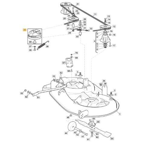 Embrayage électromagnétique de tracteur AT398 ORIGINAL STIGA modèles 118399077/1