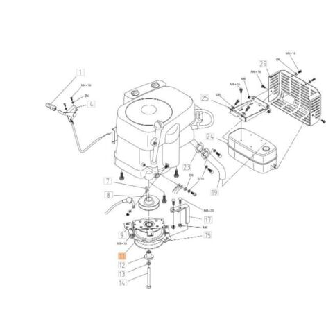 EMBRAYAGE ÉLECTROMAGNÉTIQUE ORIGINAL EMAK TS000149R