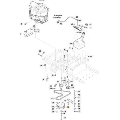 EMBRAYAGE ÉLECTROMAGNÉTIQUE ORIGINAL STIGA - 118830070/0