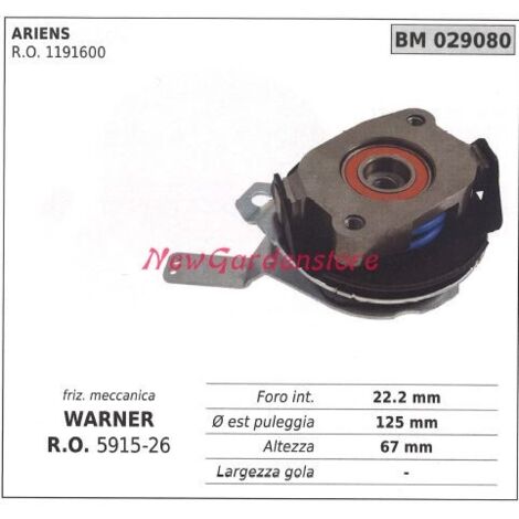 Embrayage électromagnétique tondeuse ariens 029080