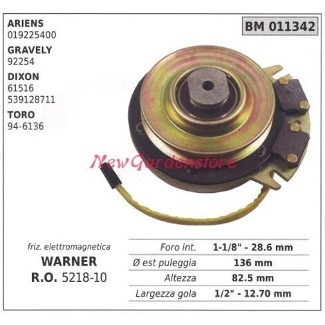 Embrayage électromagnétique tondeuse ariens gravely dixon 539128711