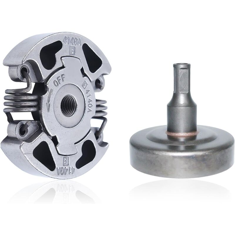 Gotrays - Embrayage et cloche d'embrayag kit pour Stihl FS38 FS40 FS45 FS50 FS55 FS70 et plus séries, Accessoire de débroussailleuse pignon avec