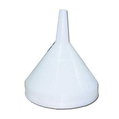 Embudo de plástico color blanco de Ø34cm 11 litros 4739