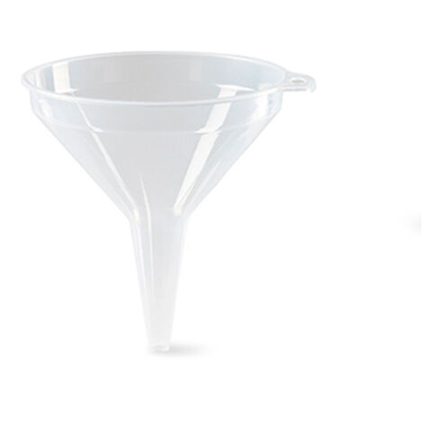 EMBUDO PLASTICO 21 CM TRANSPARENTE PLASTICFORTE
