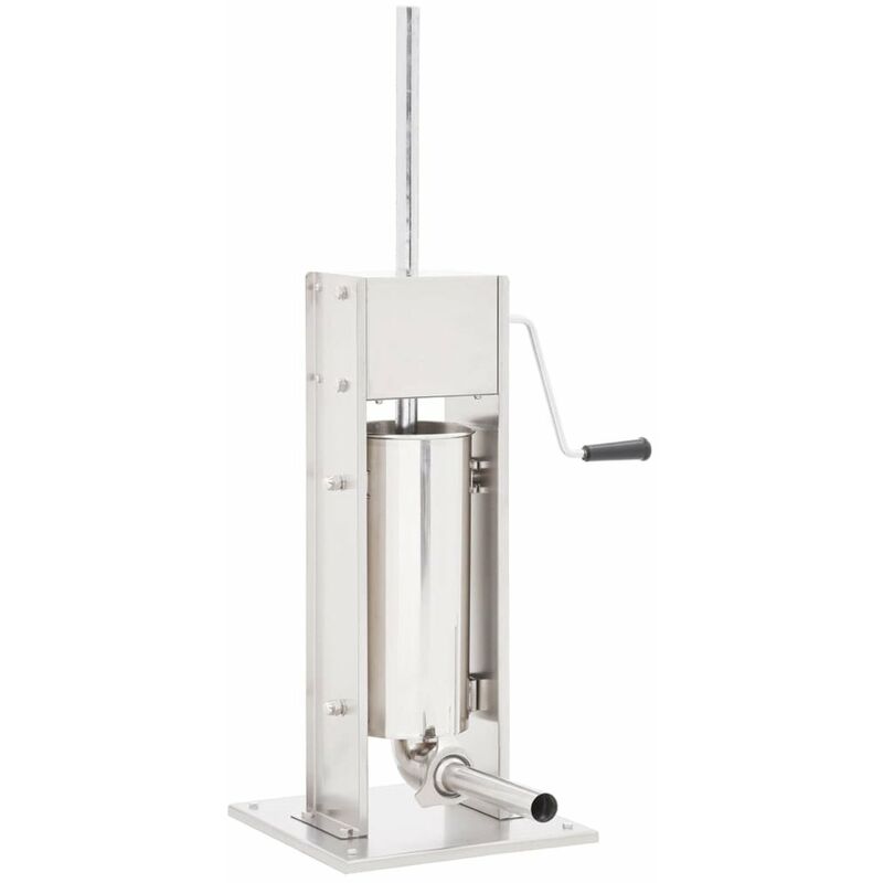 

Happyshopping - Embutidora manual de acero inoxidable plateado 5 L