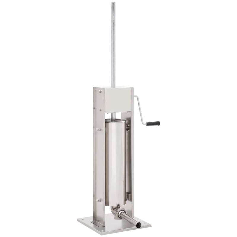 

Embutidora manual de acero inoxidable plateado 7 L