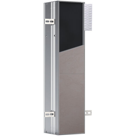 emco asis module plus, module WC - encastré, H:658mm, avec