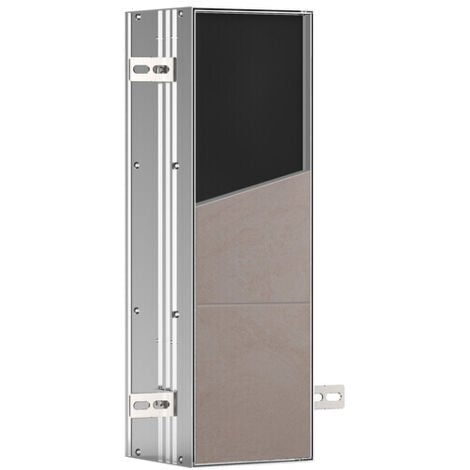 emco asis module plus, module WC - modèle encastré, avec brosse