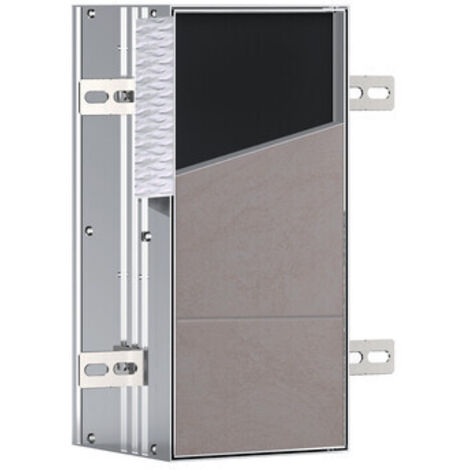 emco asis module plus, WC-Modul Unterputzmodell, 2 Fächer für