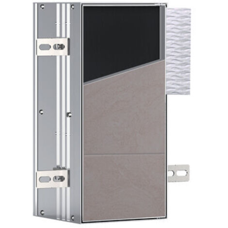 emco asis module plus, WC-Modul - Unterputzmodell, 2 Fächer für