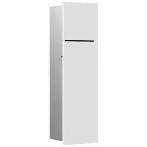 emco asis module pure module WC, façade en bois en deux parties,