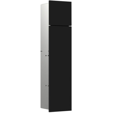 emco asis module pure module WC, façade en bois en deux parties,
