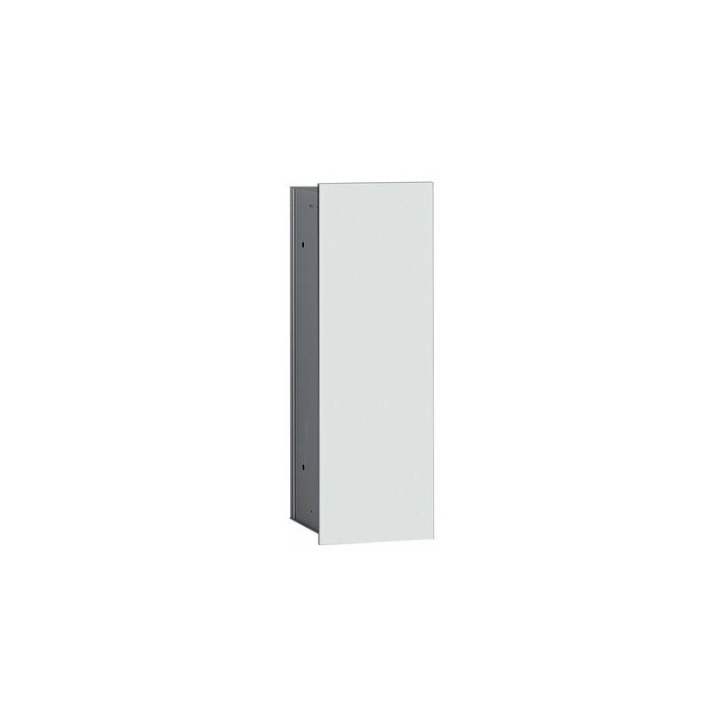 

Emco asis módulo 2.0 Conjunto escobillero modelo empotrado, 1 puerta, color: aluminio/blanco óptico - 973427431