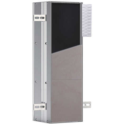 emco asis plus, módulo WC - modelo empotrado, 3 compartimentos