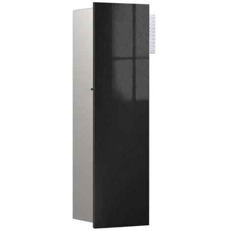 emco asis pure module WC, montage encastré, charnière de porte à