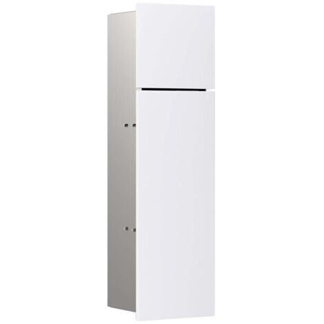 emco asis pure module WC, montage encastré, charnière de porte à