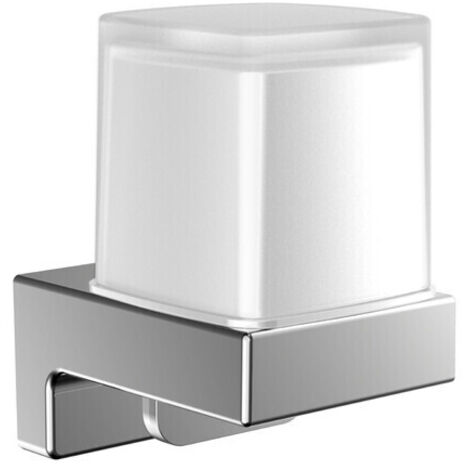 emco cue distributeur de savon liquide chrome, gobelet à