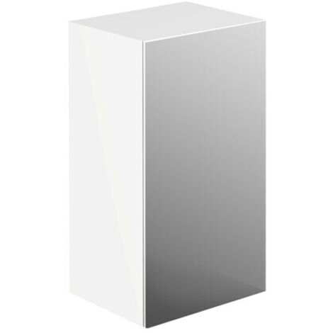 emco evo Halbhochschrank, 750mm, Doppelspiegeltür, Tip-on