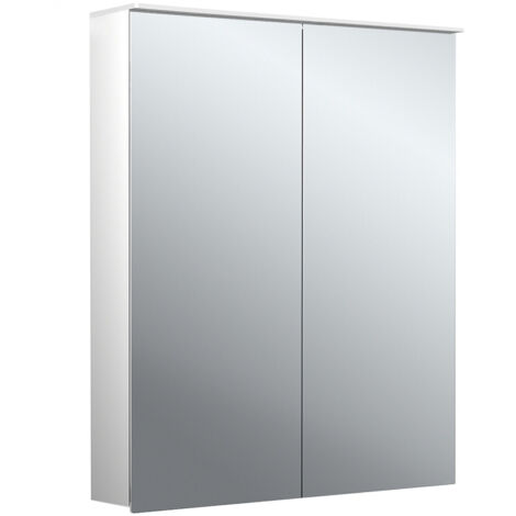 emco flat 2 Armoire de toilette avec éclairage LED avec voile
