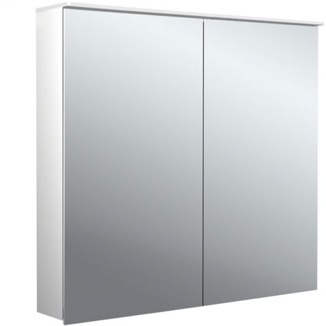 emco flat 2 Armoire de toilette avec éclairage LED avec voile