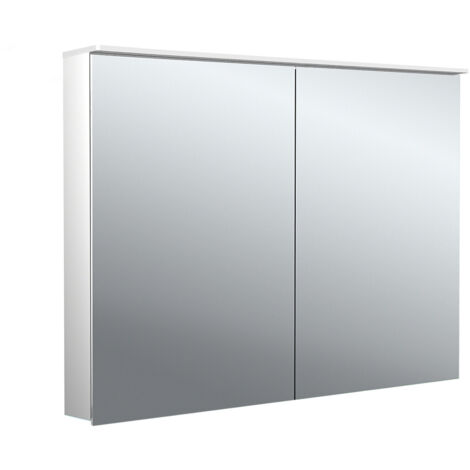 emco flat 2 Armoire de toilette avec éclairage LED avec voile