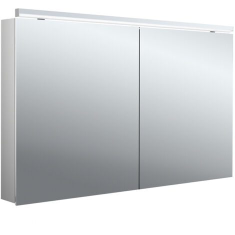 emco flat 2 Classic LED-Lichtspiegelschrank mit Aufsatzleuchte, 2