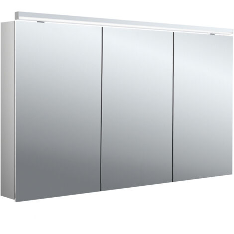 emco flat 2 Classic LED-Lichtspiegelschrank mit Aufsatzleuchte, 3