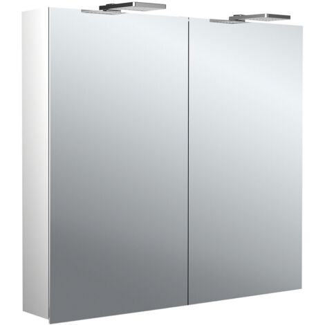 emco flat 2 Style Armoire de toilette avec éclairage LED avec