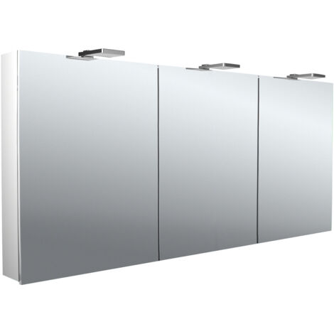 emco flat 2 Style Armoire de toilette avec éclairage LED avec
