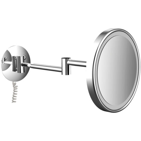 emco LED miroir de rasage et de maqu'illage, à deux bras, avec