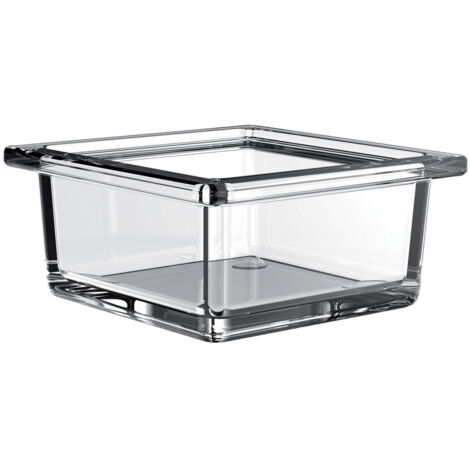 emco liaison Glasschale quadratisch für Reling, Kristallglas