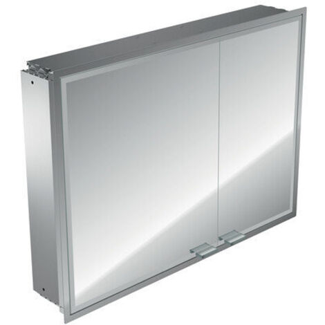 EMCO Lichtspiegelschrank prestige ASIS Unterputz, 915 x 665 mm, Tür links breit ohne Bluetooth 989706049