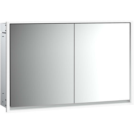 emco loft Armoire de toilette avec éclairage, 1200mm, 2 portes,