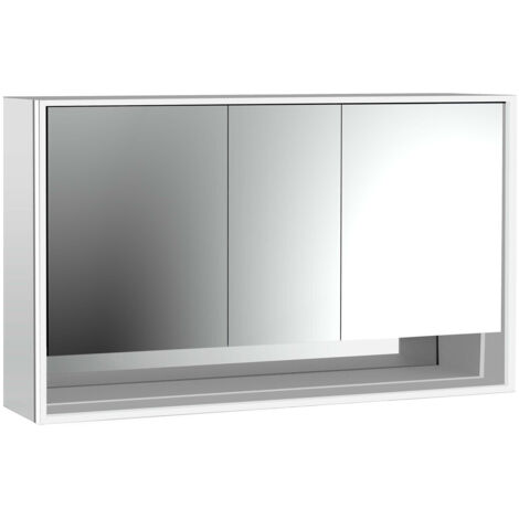 emco loft Armoire de toilette avec éclairage avec compartiment