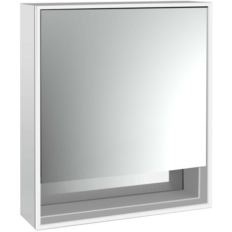 emco loft Armoire de toilette avec éclairage avec compartiment