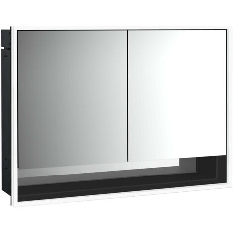 emco loft Armoire de toilette avec éclairage avec compartiment