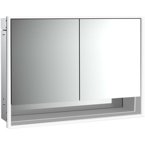 emco loft Armoire de toilette avec éclairage avec compartiment