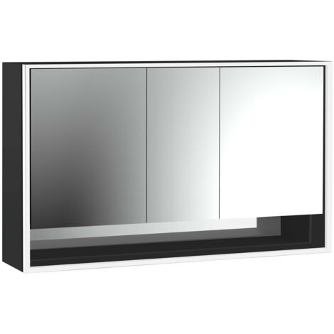 emco loft Armoire de toilette avec éclairage avec compartiment