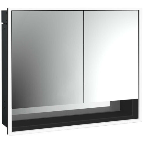 emco loft Armoire de toilette avec éclairage avec compartiment