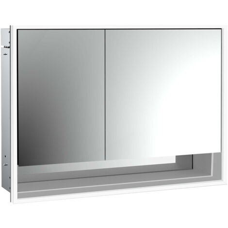 emco loft Armoire de toilette avec éclairage avec compartiment