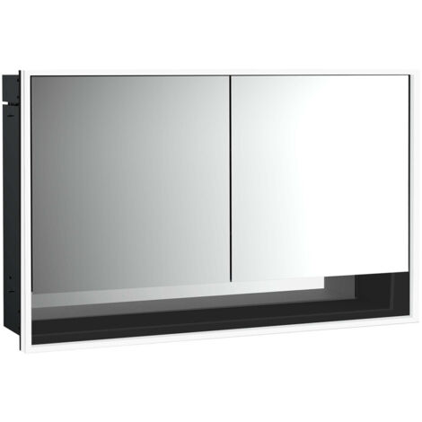 emco loft Armoire de toilette avec éclairage avec compartiment