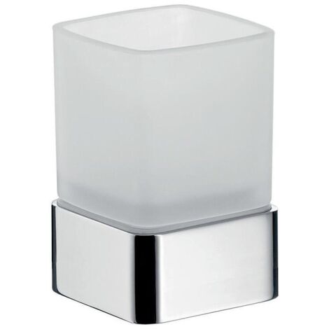 emco loft Glashalter Standmodell Kristallglas satiniert, emco-steel 052001601