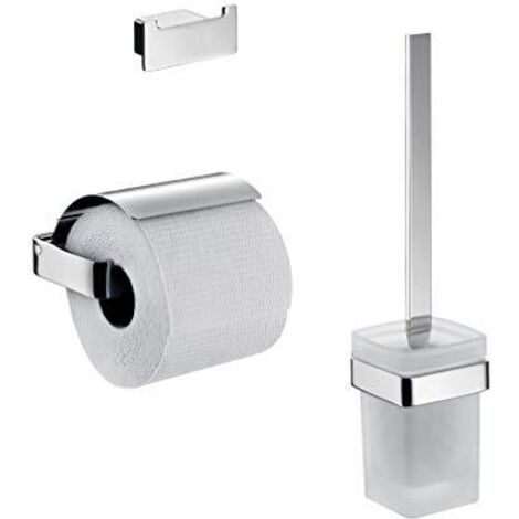 emco loft kit WC, porte-papier avec couvercle, chromé, 059800100,