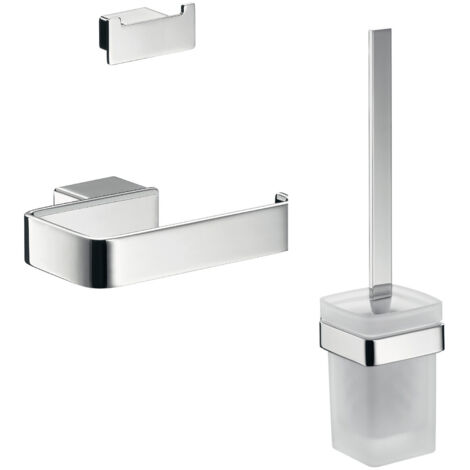 emco loft kit WC, porte-papier sans couvercle, chromé, 059800102