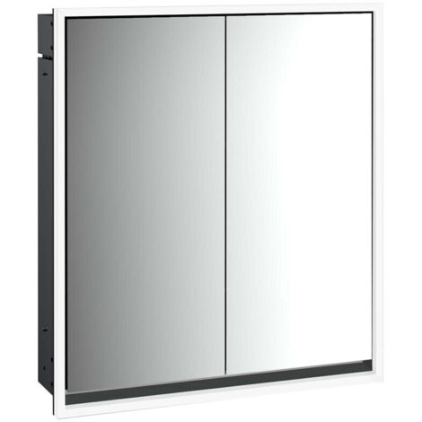 emco loft Lichtspiegelschrank, 600mm, Unterputzmodell,
