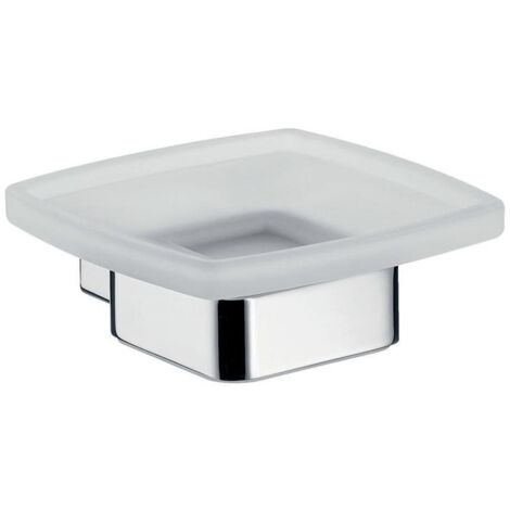 emco loft Seifenhalter Kristallglas satiniert, emco-steel 053001600