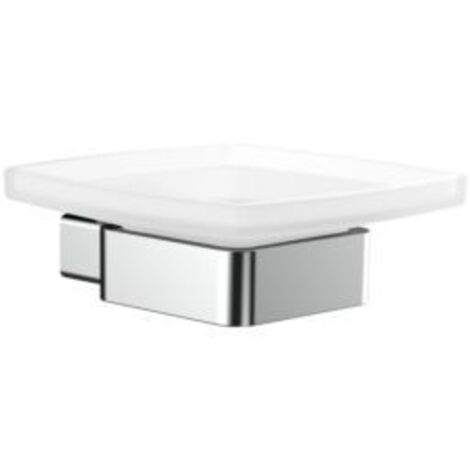 emco loft Seifenhalter, Wandmodell, Kristallglas satiniert,