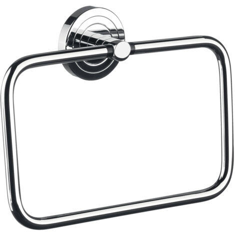 emco polo anneau porte-serviettes, pivotant, 210x153mm, chrome,