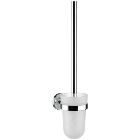 emco polo Ensemble de brosse pour WC, verre cristal satiné,
